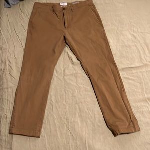 Goodfellow Hennepin Tan Slim Chino 36x30 Like New
